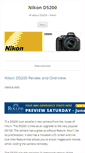 Mobile Screenshot of d5200nikon.com